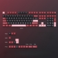 Queen of Spades 104+21/22 Keys PBT Doubleshot Keycaps Set Cherry Profile for Cherry MX Keyboard